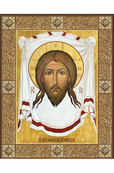 Икона Спас Нерукотворный, арт ДМИ-095