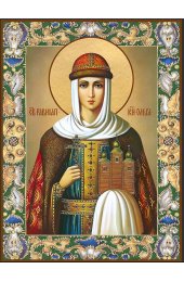 Икона Ольга княгиня, арт ДМИ-121