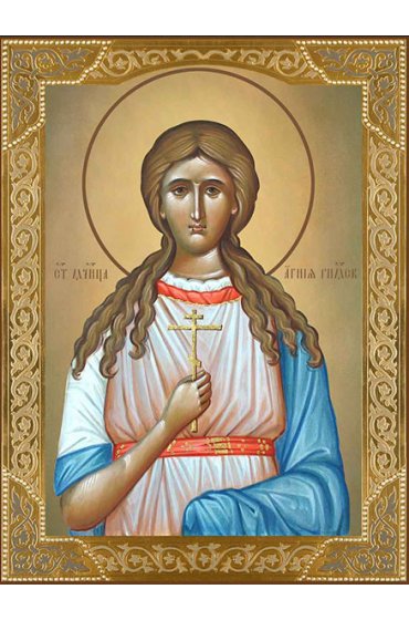 Икона Агния Римская, арт ДМИ-123
