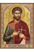 Икона Платон Анкирский 9 на 10 см, арт ДМИ-127-2