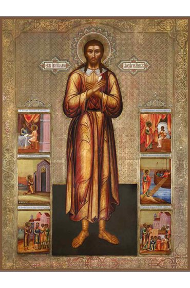 Икона Алексий человек Божий, арт ДМИ-133