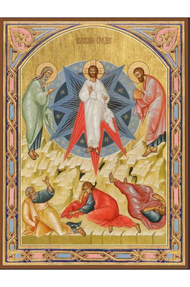 Икона Преображение Господне с рамкой, арт ДМИ-156-1