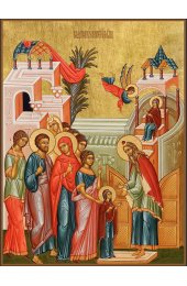 Икона Введение во храм Пресвятой Богородицы, арт ДМИ-167-2