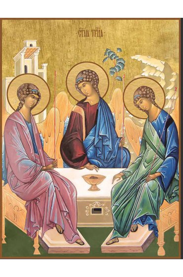 Икона Святая Троица, арт ДМИ-169-2