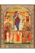 Икона Покров Пресвятой Богородицы с рамкой, арт ДМИ-170-1