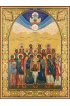 Икона Собор целителей, арт ДМИ-183