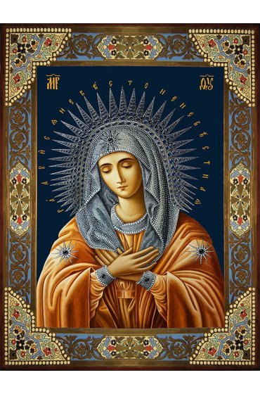 Икона Богоматерь Умиление, арт ДМИ-274