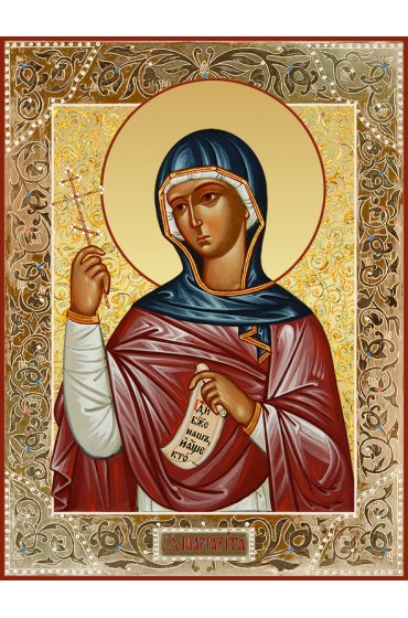 Икона Маргарита Антиохийская, арт ДМИ-280