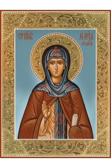 Икона Мария Радонежская, арт ДМИ-394