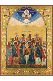 Храмовая икона Собор целителей, арт ДМИХ-045