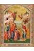Храмовая икона Введение во храм Пресвятой Богородицы с рамкой, арт ДМИХ-061-2