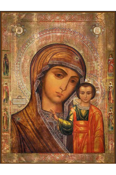 Храмовая икона Божья Матерь Казанская, арт ДМИХ-080