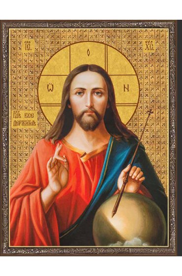 Храмовая икона Спас Вседержитель, арт ДМИХ-114