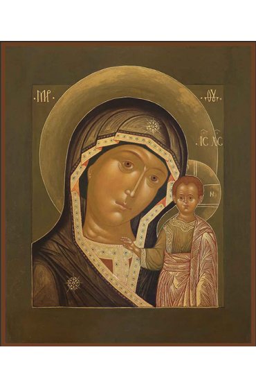 Храмовая икона Божья Матерь Казанская, арт ДМИХ-150-2