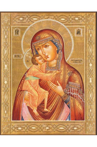 Храмовая икона Богоматерь Феодоровская, арт ДМИХ-153