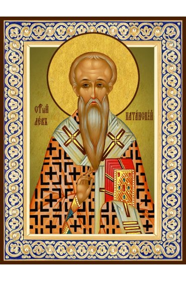 Храмовая икона Лев Катанский, арт ДМИХ-243