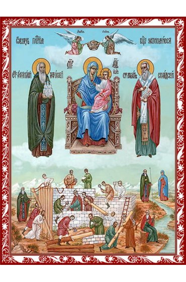 Храмовая икона Богородица Экономисса, арт ДМИХ-251