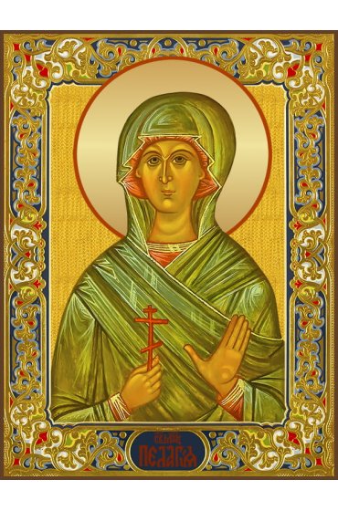 Храмовая икона Пелагея Тарсийская, арт ДМИХ-284