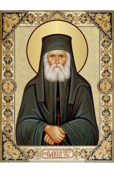 Храмовая икона Паисий Святогорец, арт ДМИХ-297
