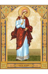 Храмовая икона Агафия Панормская, арт ДМИХ-346