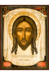 Храмовая икона Спас Нерукотворный, арт ДМИХ-352