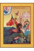 Храмовая икона Дмитрий Солунский на коне, арт ДМИХ-378