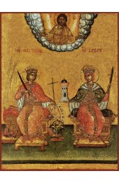 Храмовая икона Екатерина и Варвара, арт ДМИХ-380