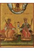 Храмовая икона Екатерина и Варвара, арт ДМИХ-380