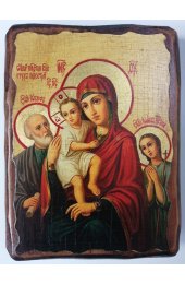 Икона Божья Матерь Трех Радостей (13 х 17 см), арт IDR-1006