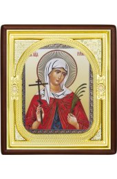 Икона Валентина Мученица (26 х 29 см), арт IDR-203
