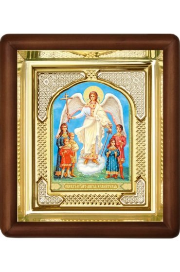 Икона Ангел Хранитель (16,5 х 19,5 см), арт IDR-432