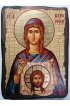 Икона Вероника Едесская под старину (13 х 17,5 см), арт IDR-648