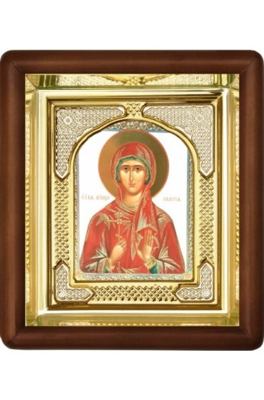 Икона Валерия Мученица (16,5 х 19,5 см), арт IDR-839