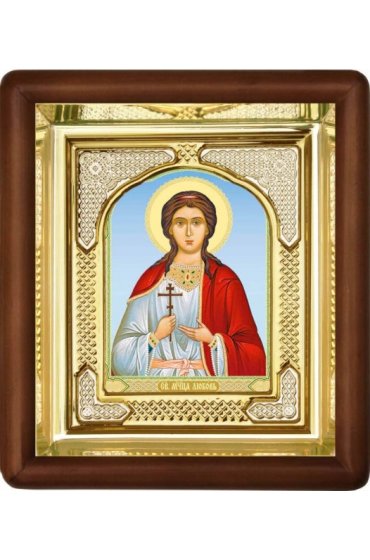 Икона Любовь Мученица (16,5 х 19,5 см), арт IDR-842