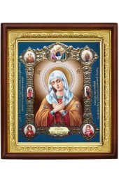 Икона Божией Матери Умиление (20 х 23 см), арт IDR-856