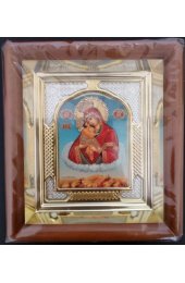 Икона Божьей Матери Почаевская (17,5 х 19,5 см), арт IDR-948