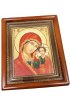 Икона Божья Матерь Казанская под старину 24 на 20 см в киоте, арт ID-07