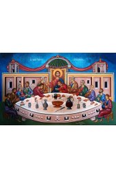 Икона Тайная Вечеря, арт ОПИ-1592