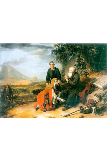 Икона Елисей Пророк, арт ОПИ-1247