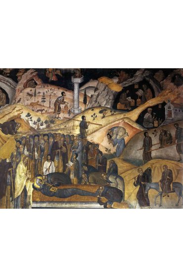 Икона Ефрем Сирин (копия иконы 15 века), арт ОПИ-1264