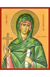 Икона Евфимия Всехвальная, арт ОПИ-1404