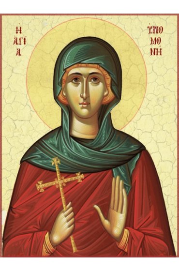 Икона Ипомони Мученица (копия старинной), арт ОПИ-1412