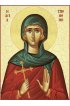 Икона Ипомони Мученица (копия старинной), арт ОПИ-1412