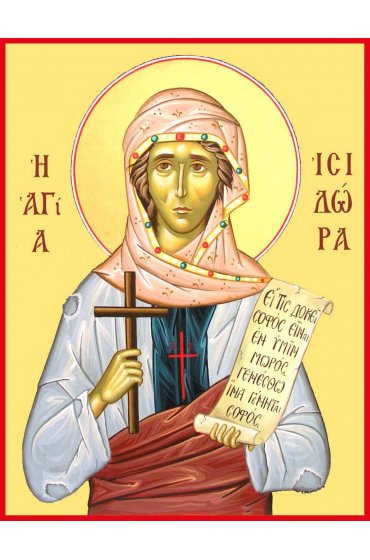 Икона Исидора Тавенская, арт ОПИ-1414