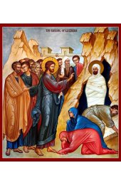 Икона Воскрешение Лазаря, арт ОПИ-1443