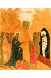 Икона Воскрешение Лазаря (копия старинной), арт ОПИ-1452