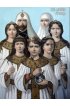 Икона Царская семья, арт ОПИ-1641