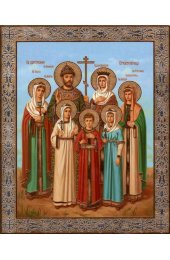 Икона Царственные Страстотерпцы, арт ОПИ-1648