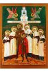 Икона Царственные Страстотерпцы, арт ОПИ-1652
