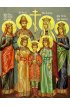Икона Царственные Страстотерпцы, арт ОПИ-1656